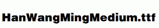 HanWangMingMedium.ttf