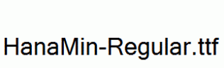 HanaMin-Regular.ttf