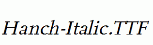 Hanch-Italic.ttf