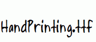 HandPrinting.ttf