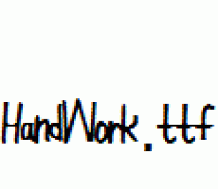 HandWork.ttf