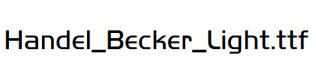Handel_Becker_Light.ttf