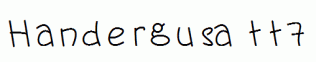 Handergus.ttf