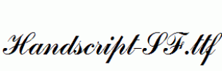 Handscript-SF.ttf