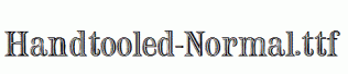 Handtooled-Normal.ttf