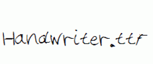 Handwriter.ttf
