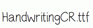 HandwritingCR.ttf