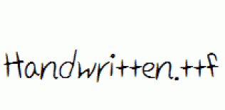 Handwritten.ttf