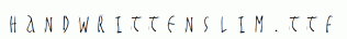 HandwrittenSlim.ttf
