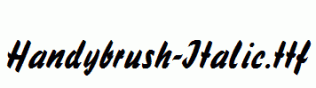 Handybrush-Italic.ttf
