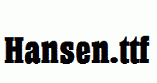 Hansen.ttf