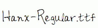 Hanx-Regular.ttf