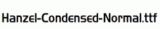 Hanzel-Condensed-Normal.ttf