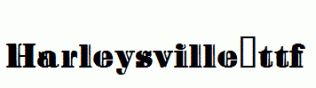 Harleysville.ttf