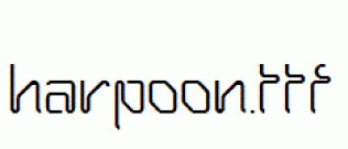 Harpoon.ttf