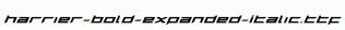 Harrier-Bold-Expanded-Italic.ttf