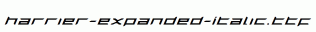 Harrier-Expanded-Italic.ttf