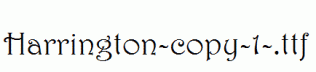 Harrington-copy-1-.ttf