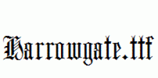 Harrowgate.ttf