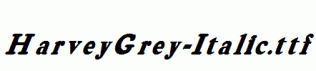 HarveyGrey-Italic.ttf
