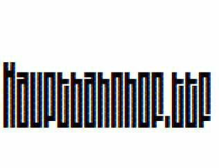 Hauptbahnhof.ttf
