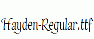 Hayden-Regular.ttf