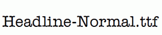 Headline-Normal.ttf