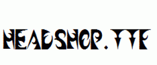 Headshop.ttf