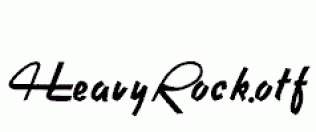 HeavyRock.otf