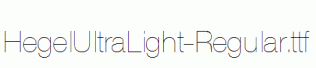 HegelUltraLight-Regular.ttf