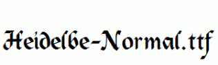 Heidelbe-Normal.ttf