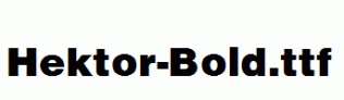 Hektor-Bold.ttf
