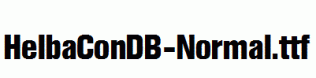HelbaConDB-Normal.ttf
