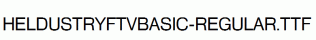 HeldustryFTVBasic-Regular.ttf