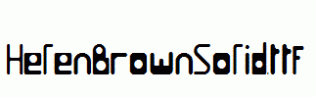 HelenBrownSolid.ttf