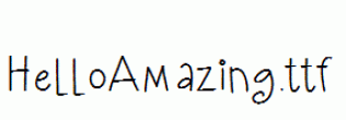HelloAmazing.ttf