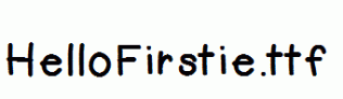 HelloFirstie.ttf