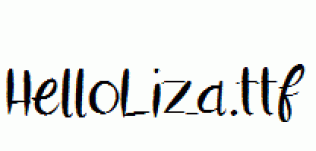 HelloLiza.ttf