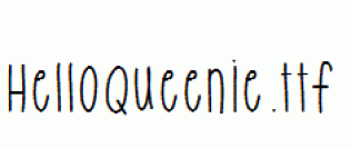 HelloQueenie.ttf