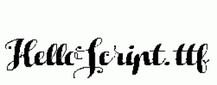 HelloScript.ttf