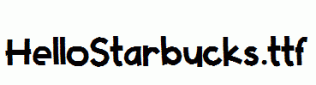 HelloStarbucks.ttf