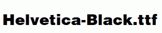 Helvetica-Black.ttf