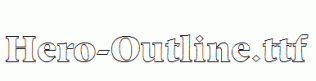 Hero-Outline.ttf