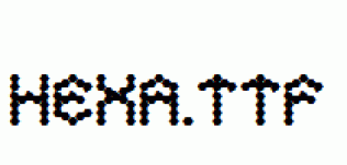 Hexa.ttf