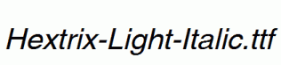 Hextrix-Light-Italic.ttf