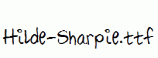 Hilde-Sharpie.ttf