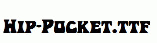 Hip-Pocket.ttf