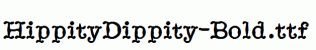 HippityDippity-Bold.ttf