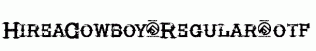 HireaCowboy-Regular.otf