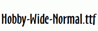 Hobby-Wide-Normal.ttf